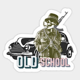 OLD SCHOOL Sticker